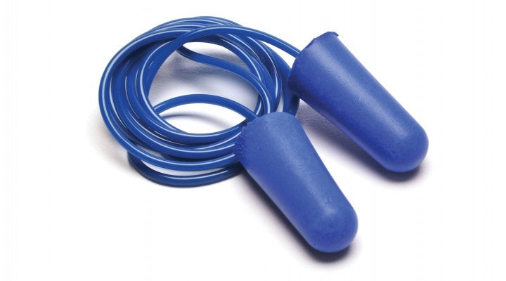 DPD1001MS Metal Detectable Disposable Corded Earplugs NRR 31dB