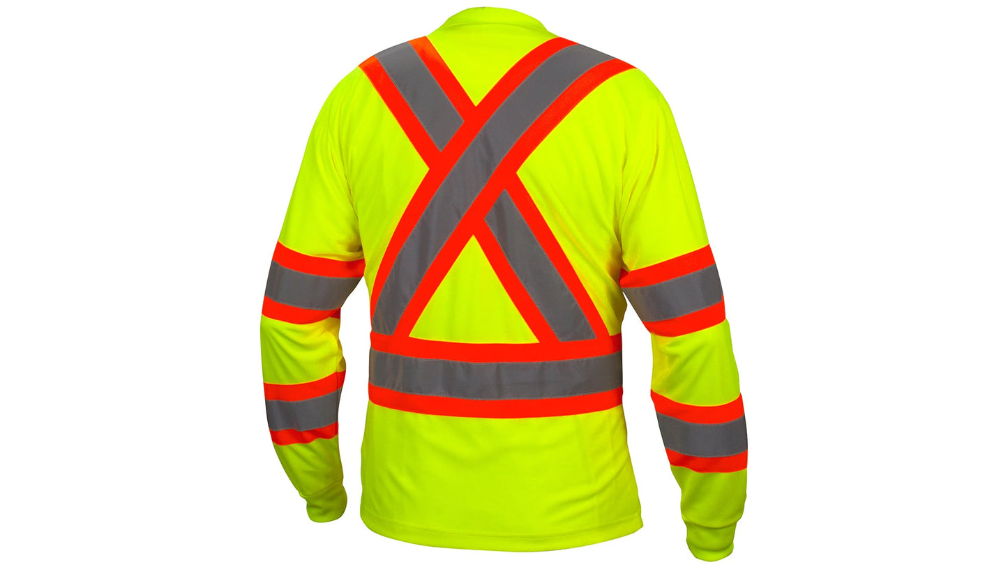 RCLTS31 Series Hi-Vis Reflective Long Sleeve T-Shirt