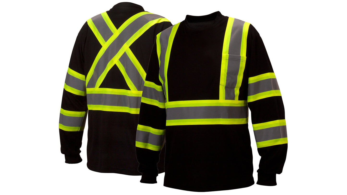 RCLTS31 Series Hi-Vis Reflective Long Sleeve T-Shirt