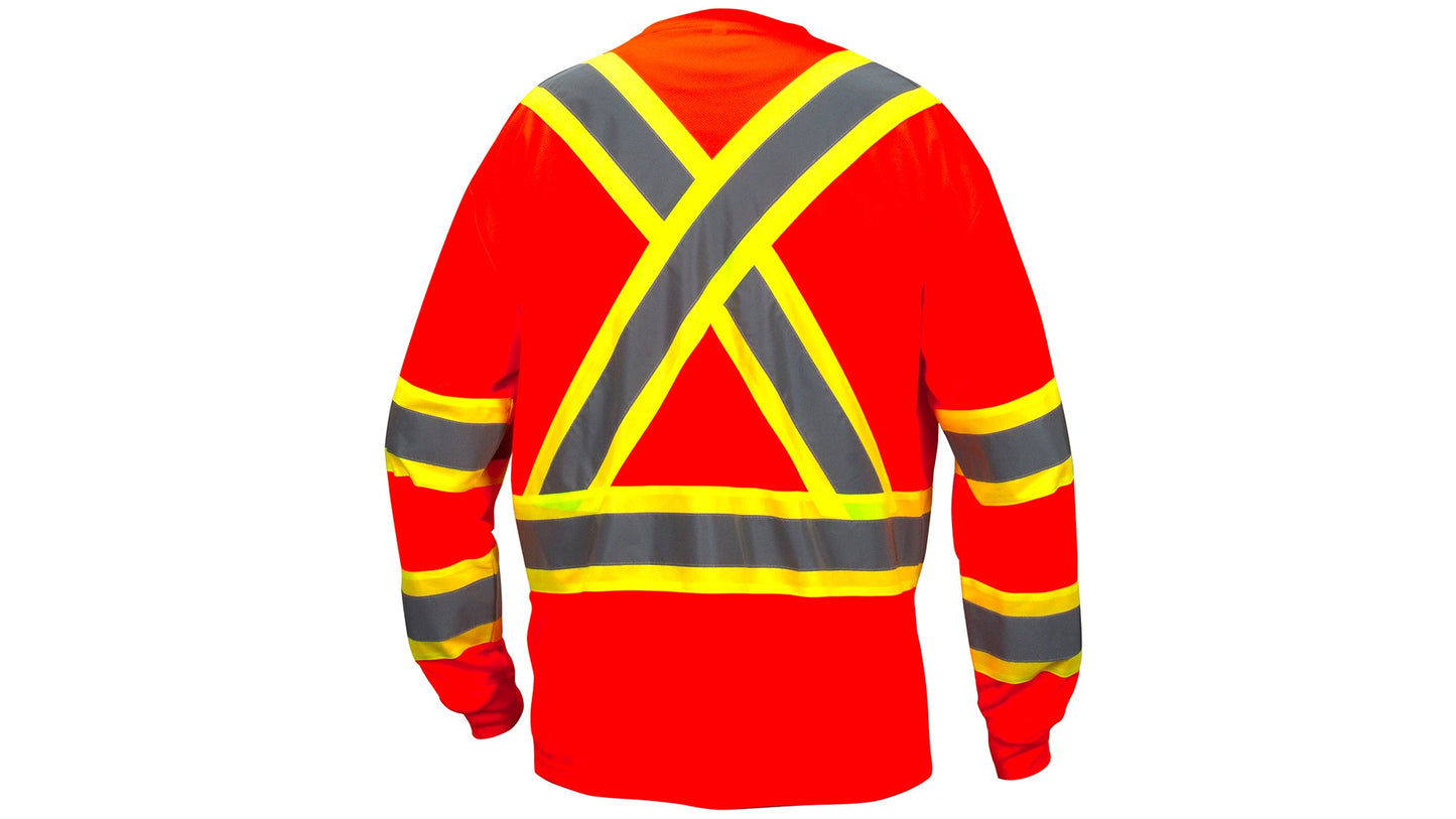 RCLTS31 Series Hi-Vis Reflective Long Sleeve T-Shirt