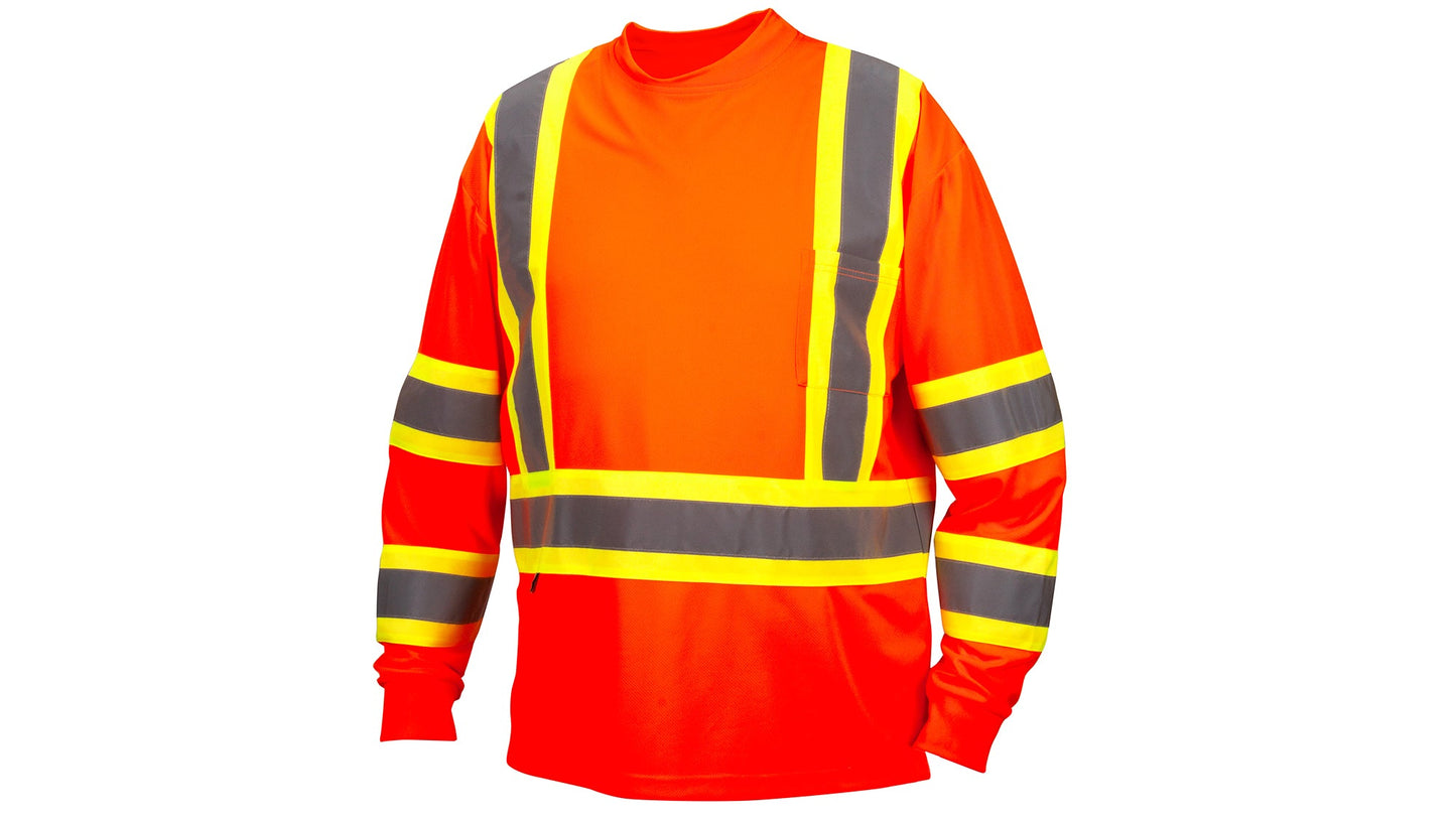 RCLTS31 Series Hi-Vis Reflective Long Sleeve T-Shirt
