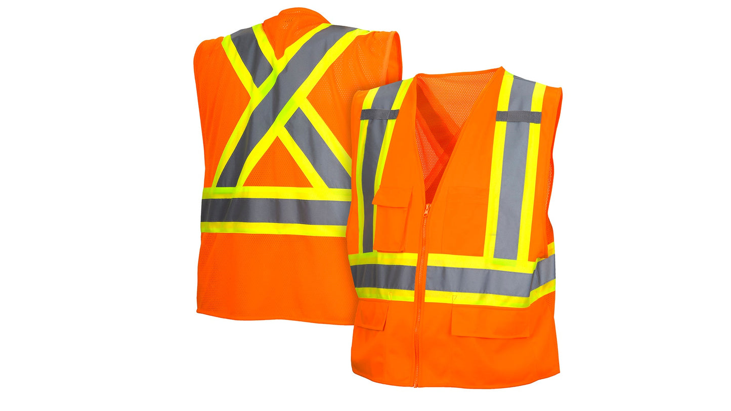 RCZ24 Series Hi-Vis Reflective Work Vest