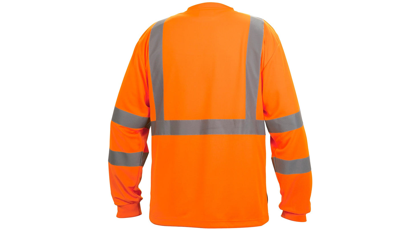 RLTS31B Series Hi-Vis Reflective Longsleeve T-Shirt