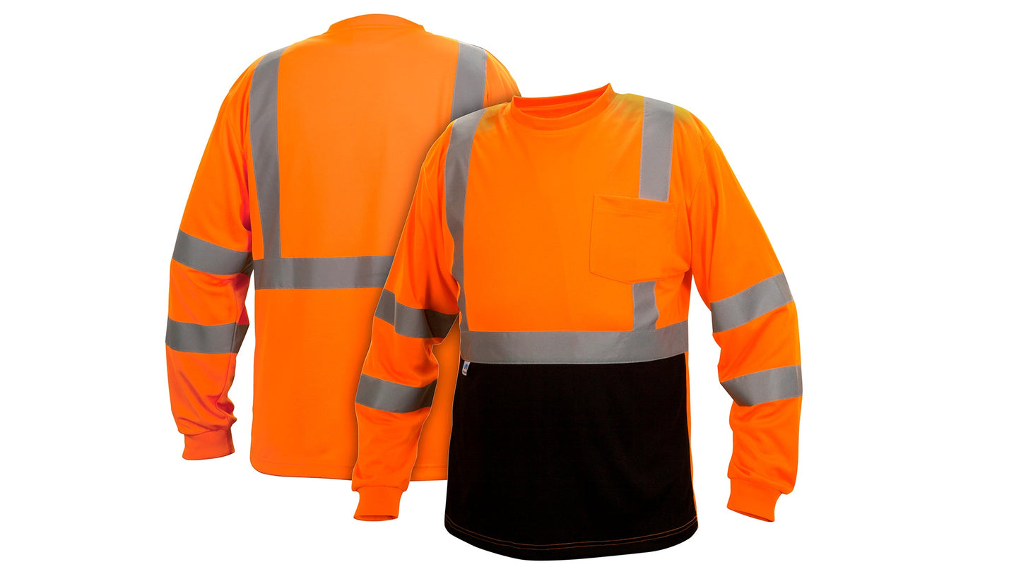 RLTS31B Series Hi-Vis Reflective Longsleeve T-Shirt