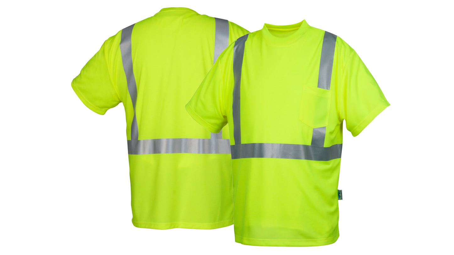 RTSHS21 Series Hi-Vis Reflective Work T-Shirt