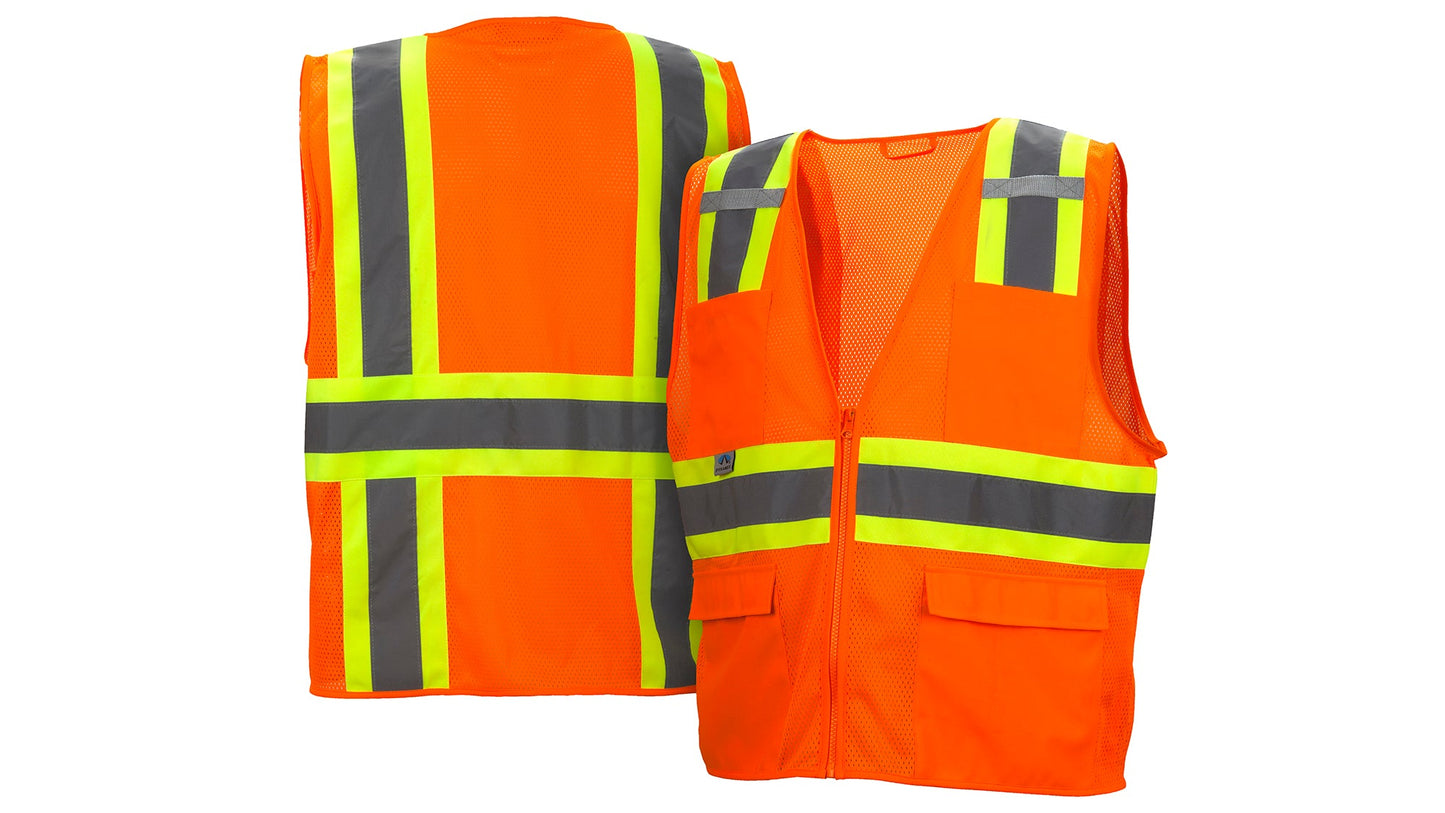 RVZ23 Series Hi-Vis Reflective Work Vest