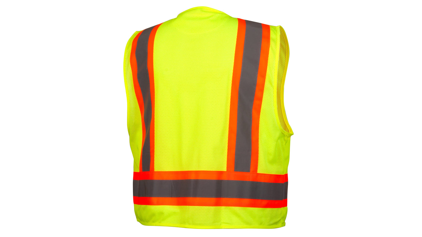 RVZ24CP Series Hi-Vis Reflective Work Vest