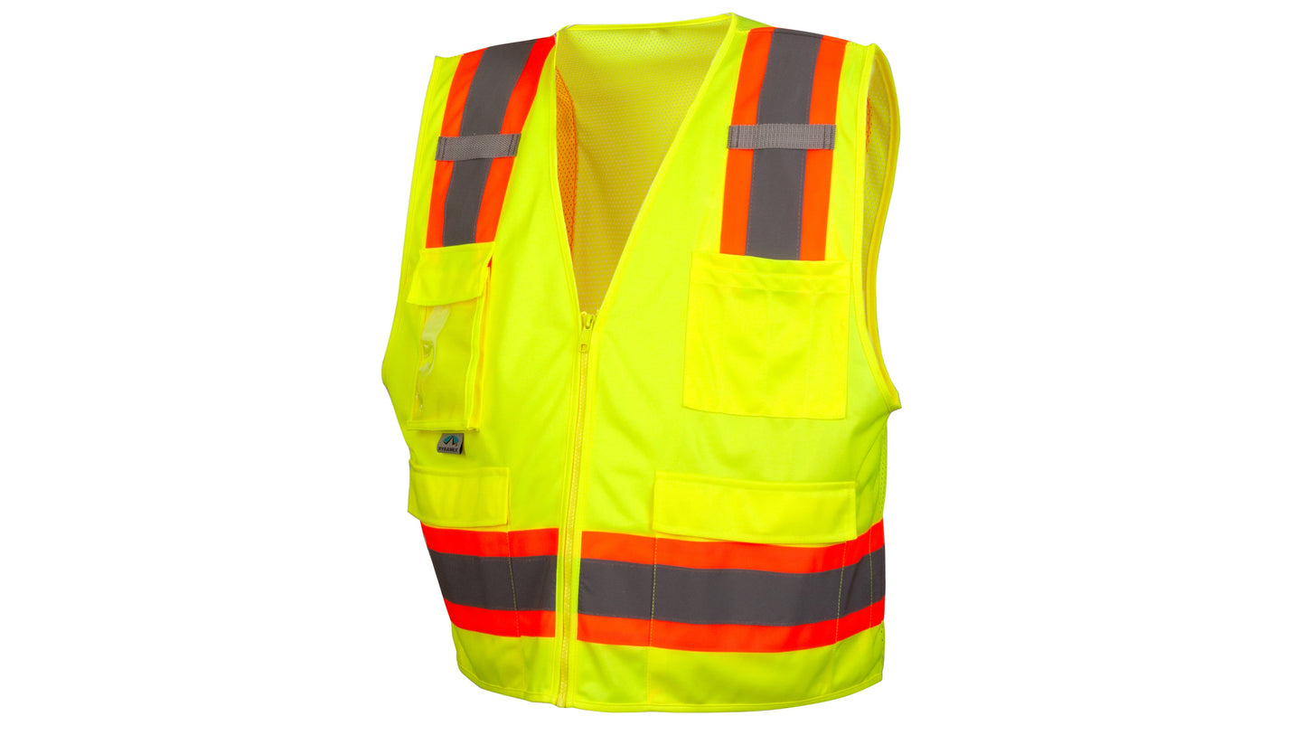 RVZ24CP Series Hi-Vis Reflective Work Vest