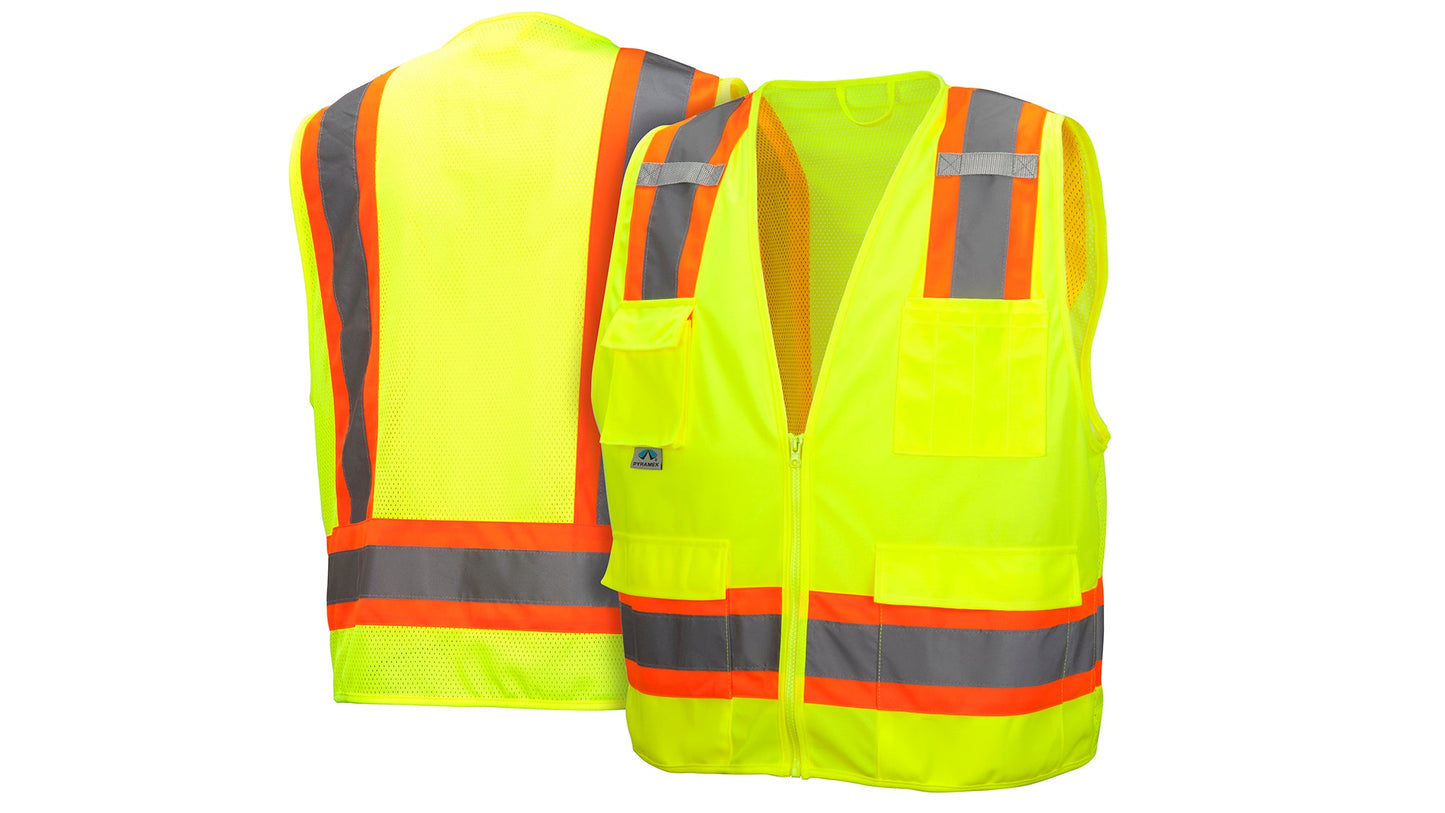 RVZ24 Series Hi-Vis Reflective Work Vest