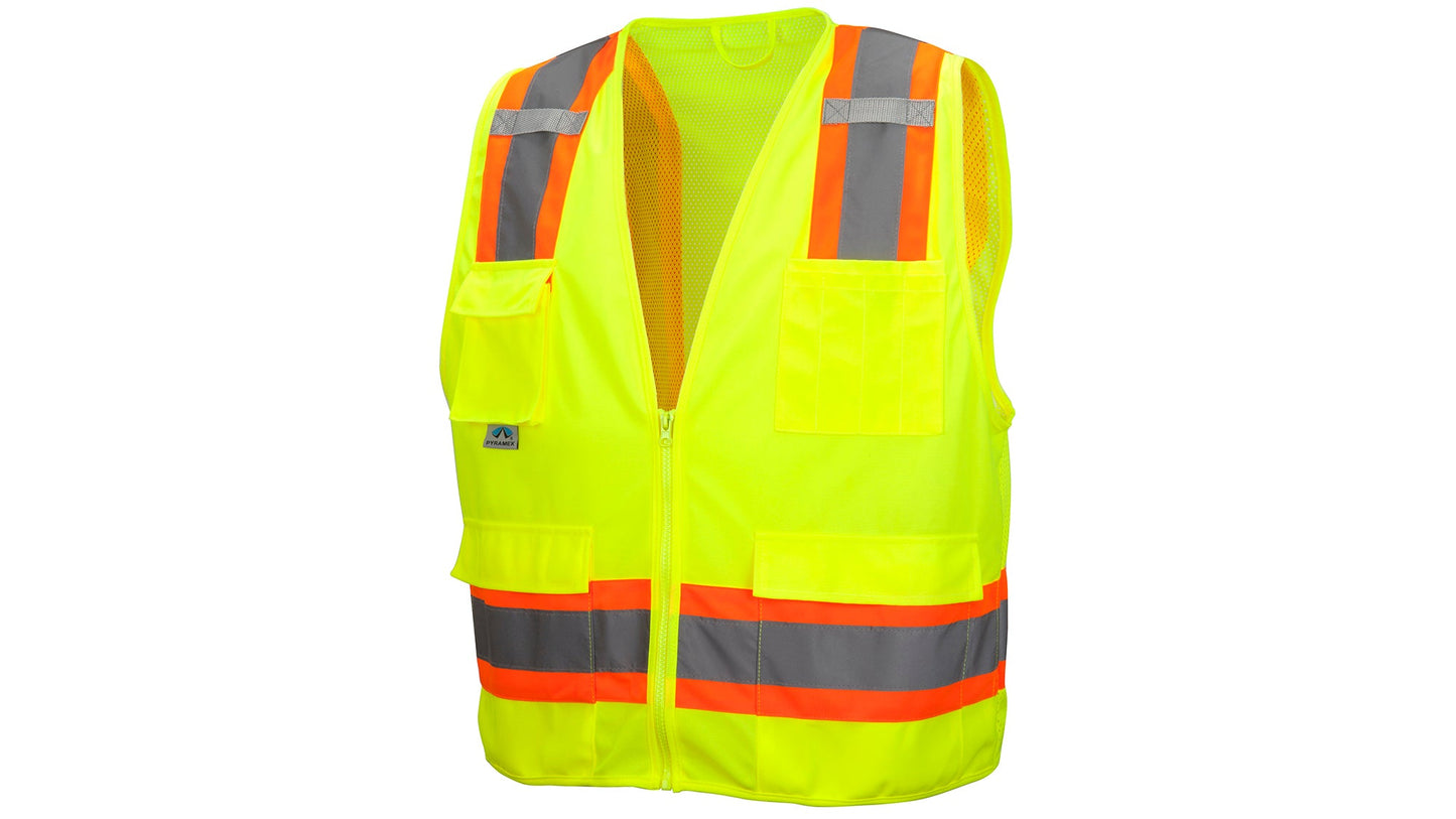 RVZ24 Series Hi-Vis Reflective Work Vest