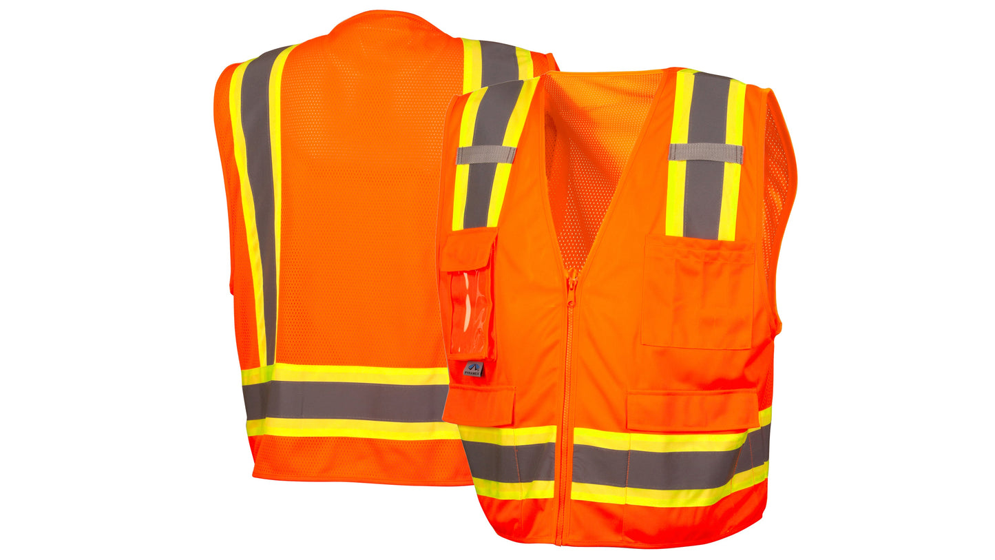 RVZ24CP Series Hi-Vis Reflective Work Vest