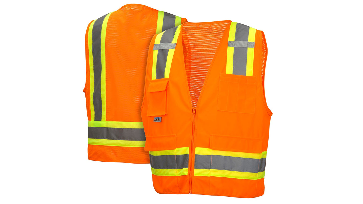 RVZ24 Series Hi-Vis Reflective Work Vest