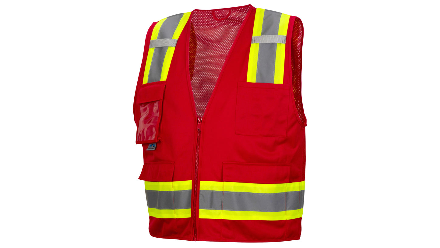 RVZ24CP Series Hi-Vis Reflective Work Vest