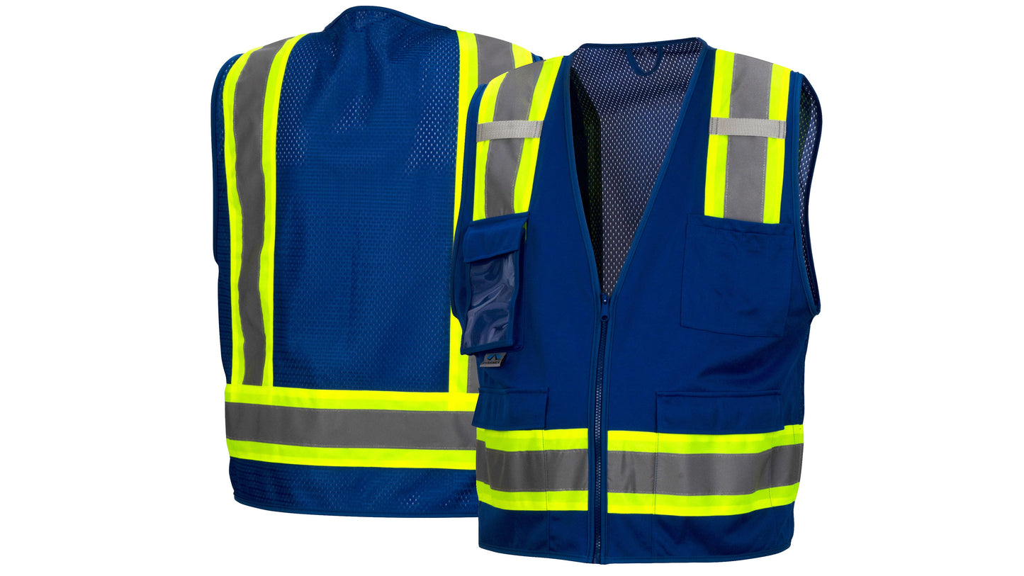 RVZ24CP Series Hi-Vis Reflective Work Vest
