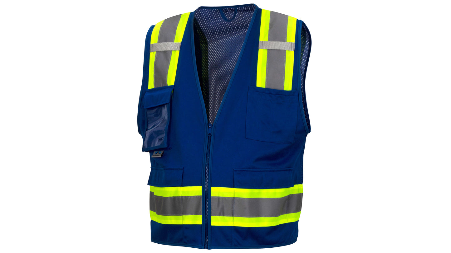 RVZ24CP Series Hi-Vis Reflective Work Vest