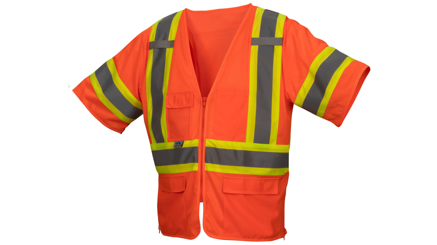 RVZ36 Series Hi-Vis Reflective Short Sleeve Work Vest