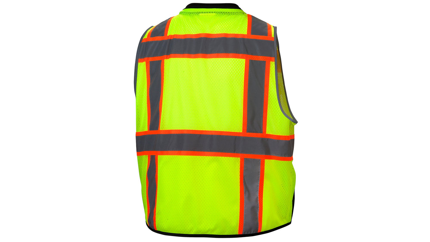 RVZ44B Series Hi-Vis Dual Color Reflective Work Vest