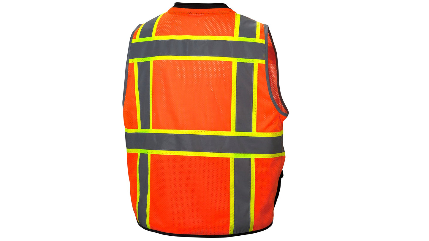 RVZ44B Series Hi-Vis Dual Color Reflective Work Vest
