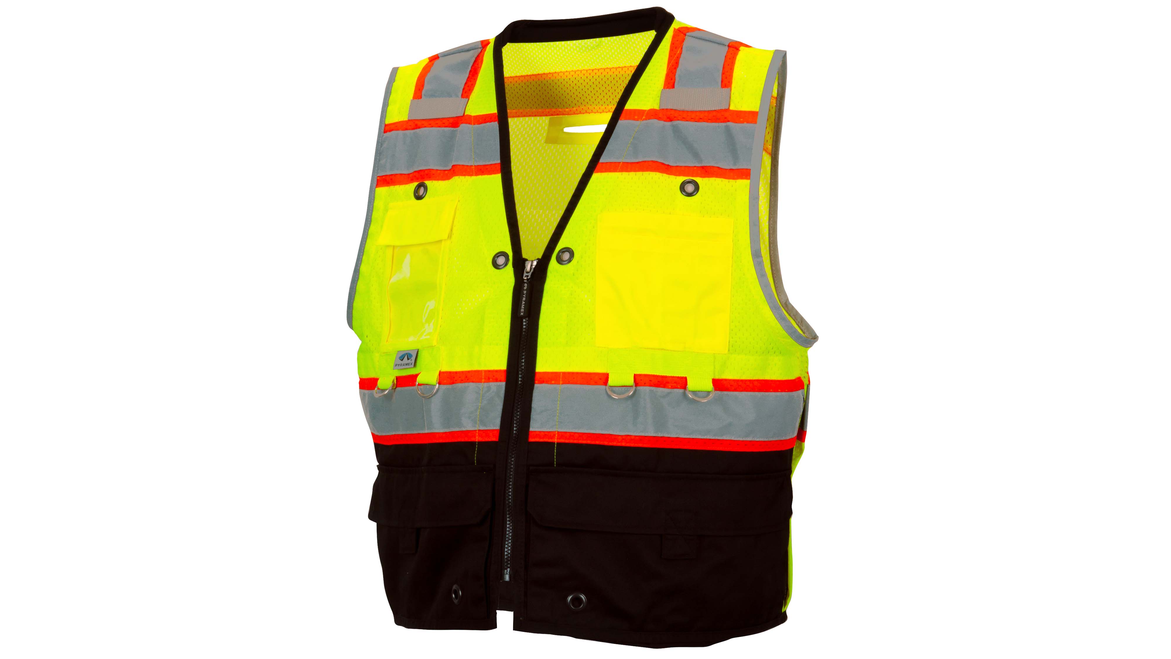 Pyramex RVZT44B Series Hi-Vis Reflective Work Vest – B Industrial ...