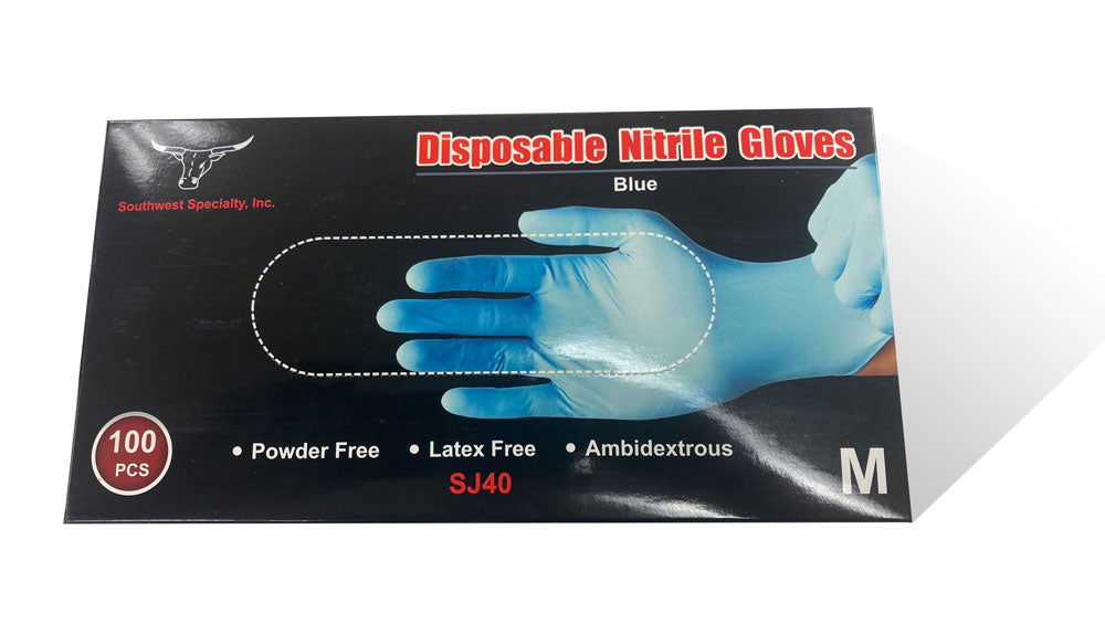 Blue Devil Premium 4 mil Nitrile Gloves