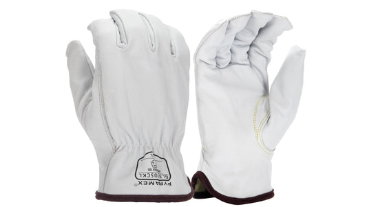 GL3005CK - Grain Goatskin Leather Driver HPPE A4 Cut Gloves