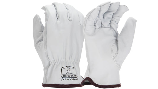 GL3008CK - Grain Goatskin Leather Driver HPPE A7 Cut Gloves
