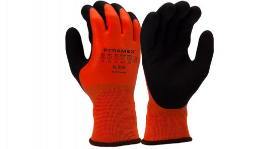 GL505 - Insulated Double Dipped Latex A2 Cut Dipped Gloves