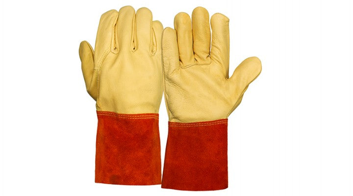 GL6001W - Premium Cowhide MIG + TIG Welder Gloves
