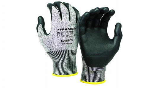 GL602C3 - Micro-Foam Nitrile A2 Cut Dipped Gloves