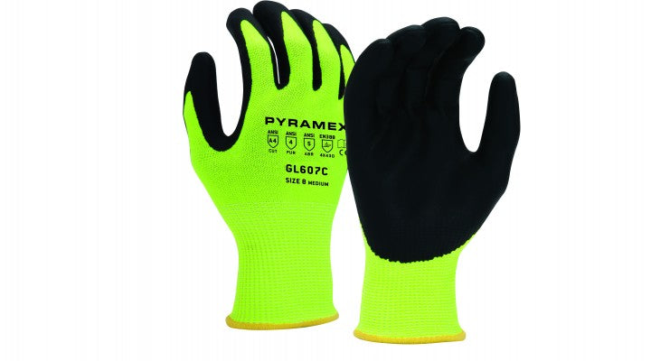 GL607 - Micro-Foam Nitrile A4 Cut Dipped Gloves