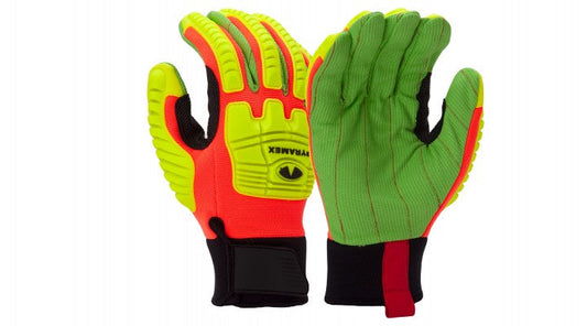 GL803C - Corded Cotton A2 Cut Level 1 Impact Gloves