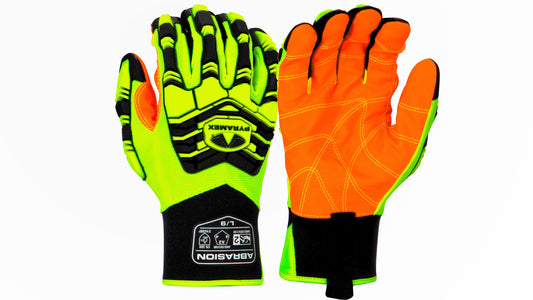 GL806HT - Synthetic Leather PVC Palm Level 2 Impact Gloves