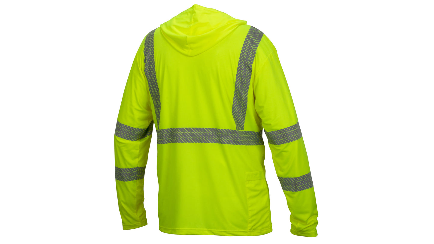 RLPH1 Series Hi-Vis Reflective Lightweight Hoodie