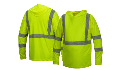 RLPH1 Series Hi-Vis Reflective Lightweight Hoodie