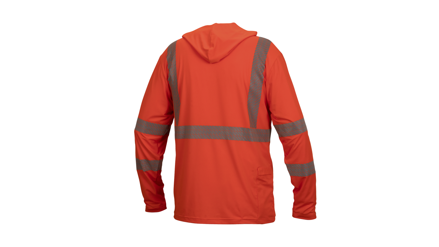 RLPH1 Series Hi-Vis Reflective Lightweight Hoodie