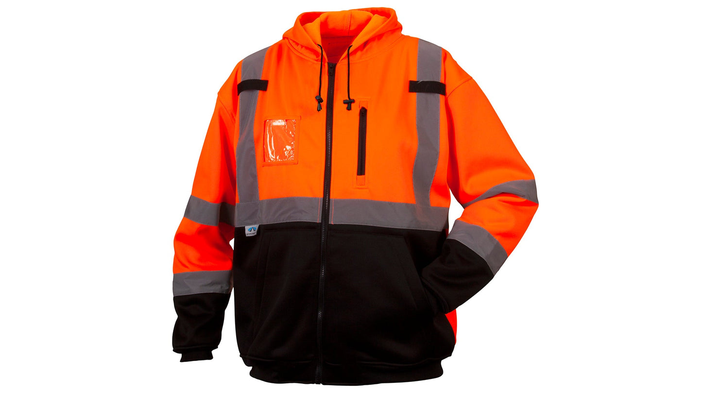 RSZH33 Series Hi-Vis Reflective Weather Resistant Sweatshirt