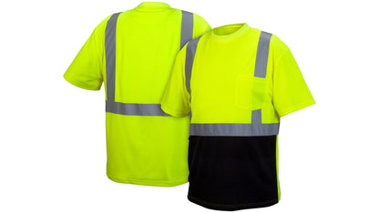 RTS21B Series Hi-Vis Reflective Dual Color Work T-Shirt