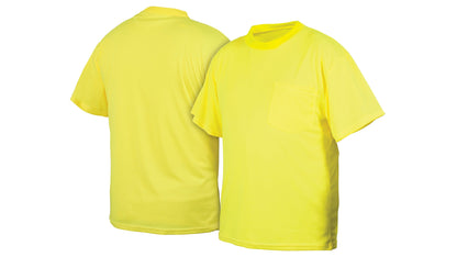 RTS21NS Series Hi-Vis Lime Work T-Shirt