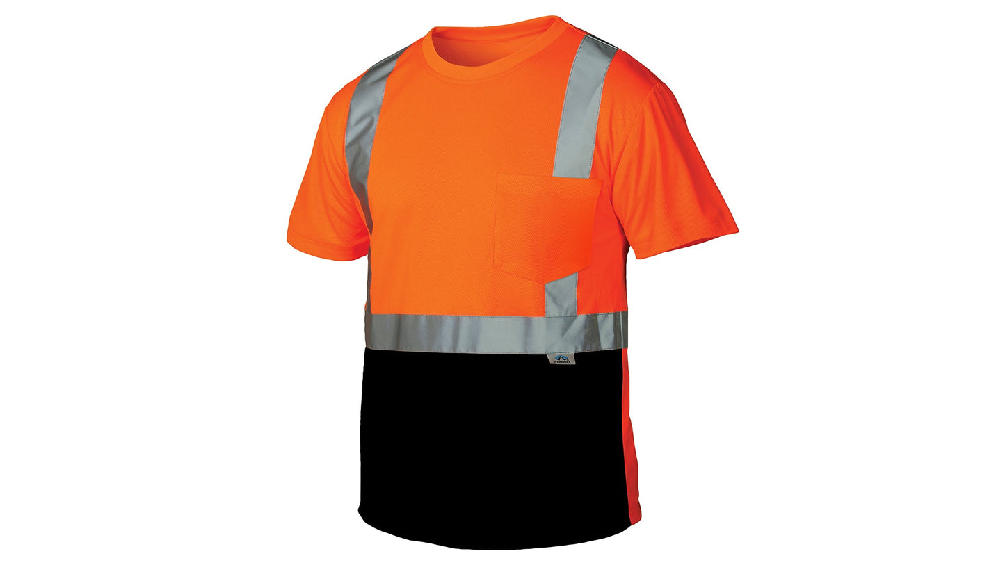 RTS21B Series Hi-Vis Reflective Dual Color Work T-Shirt