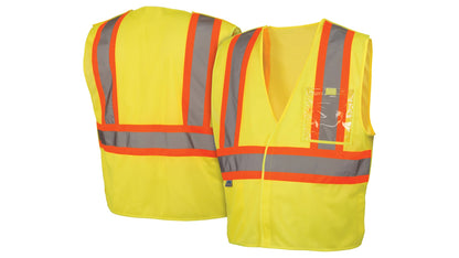 RVHL27 Series Hi-Vis Reflective Work Vest