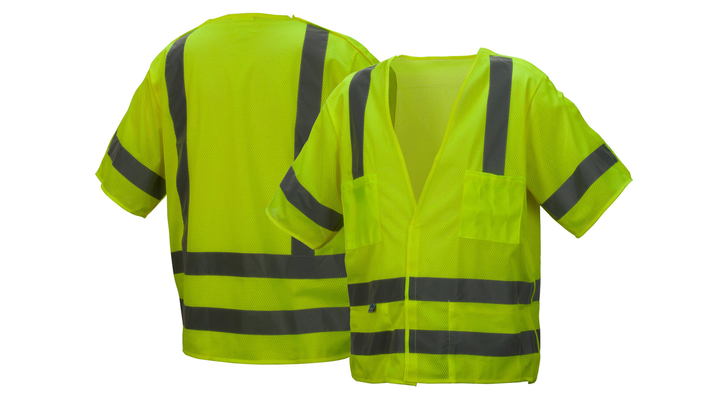 RVHL31BR Series Hi-Vis Reflective Short Sleeve Work Vest