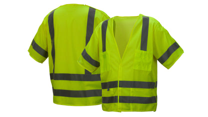 RVHL31BR Series Hi-Vis Reflective Short Sleeve Work Vest