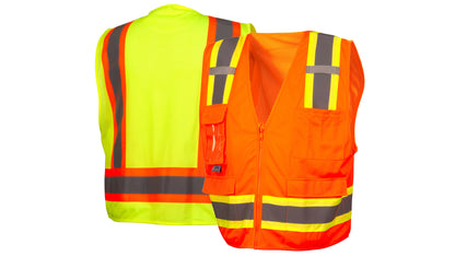 RVZ24CP Series Hi-Vis Reflective Work Vest