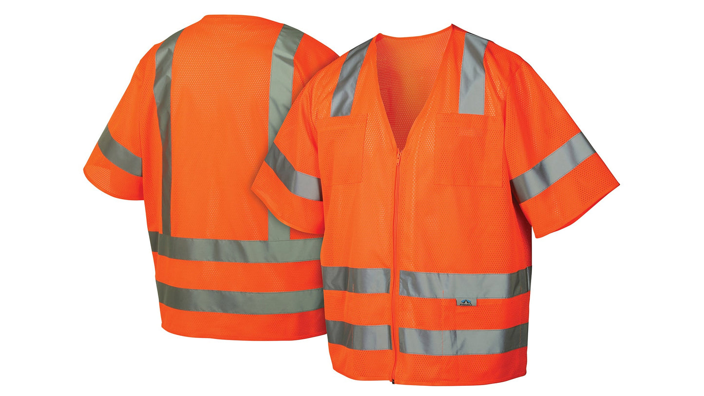 RVZ31 Series Hi-Vis Reflective Short Sleeve Work Vest