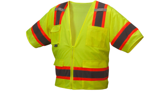 RVZ34 Series Hi-Vis Reflective Short Sleeve Work Vest