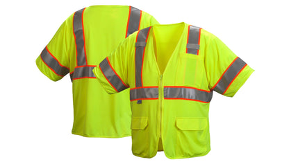 RVZ35 Series Hi-Vis Reflective Short Sleeve Work Vest