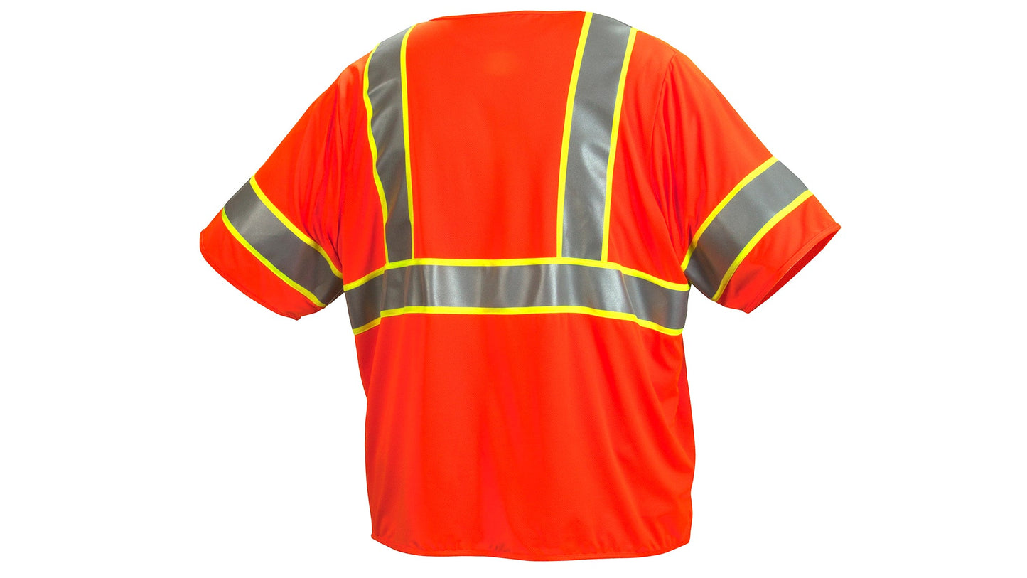 RVZ35 Series Hi-Vis Reflective Short Sleeve Work Vest