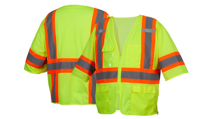 RVZ36 Series Hi-Vis Reflective Short Sleeve Work Vest