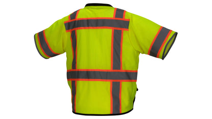 RVZ37B Series Hi-Vis Reflective Short Sleeve Work Vest