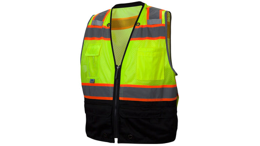 RVZ44B Series Hi-Vis Dual Color Reflective Work Vest